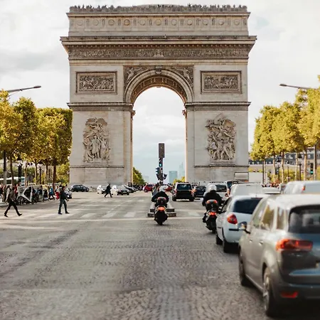 Luxurious Flat - 4bd8p - Arc De Triomphe Parigi